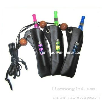 2013 Black EGO Leather Lanyard for EGO E-Cig, E-Cigarette Accessories